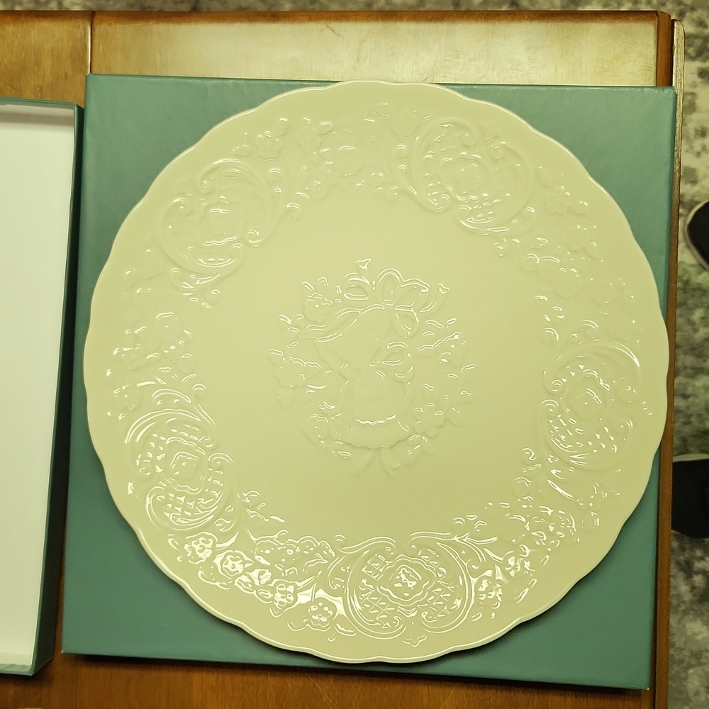 Vintage Lenox  Anniversary Plate 12"